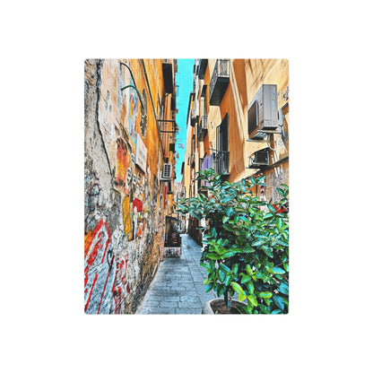 Italian Alleyway - Metal Wall Art