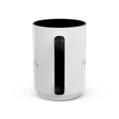 Travel with Chasing Oz Color Accent - Coffee Mug 15oz