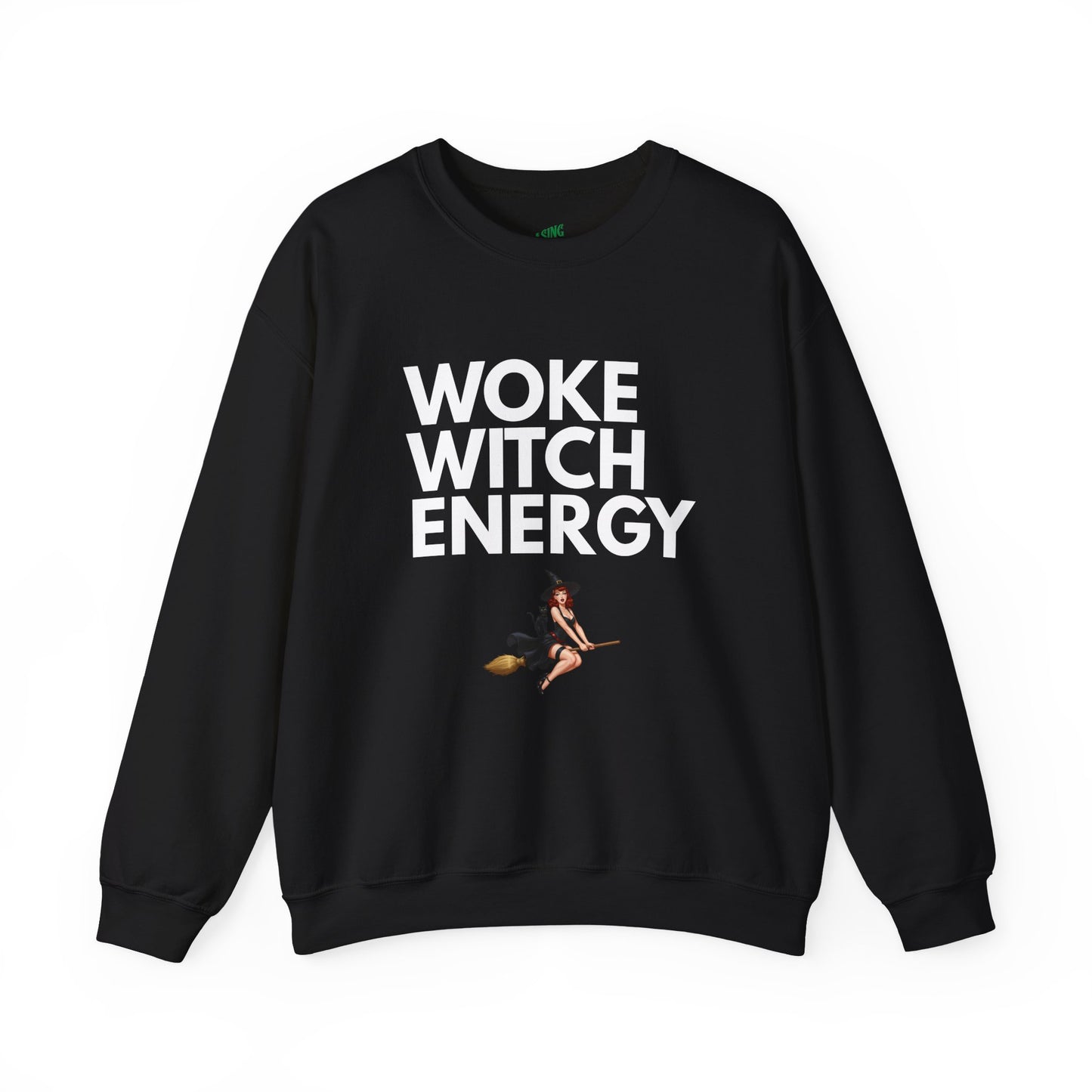 Woke Witch Energy - Crewneck Sweatshirt