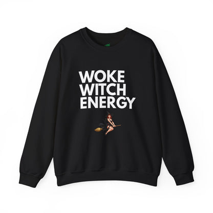 Woke Witch Energy - Crewneck Sweatshirt