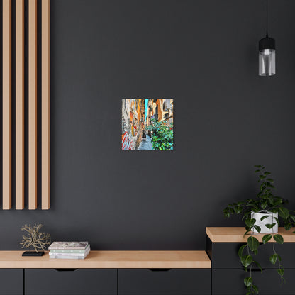 Italian Alleyway - Metal Wall Art