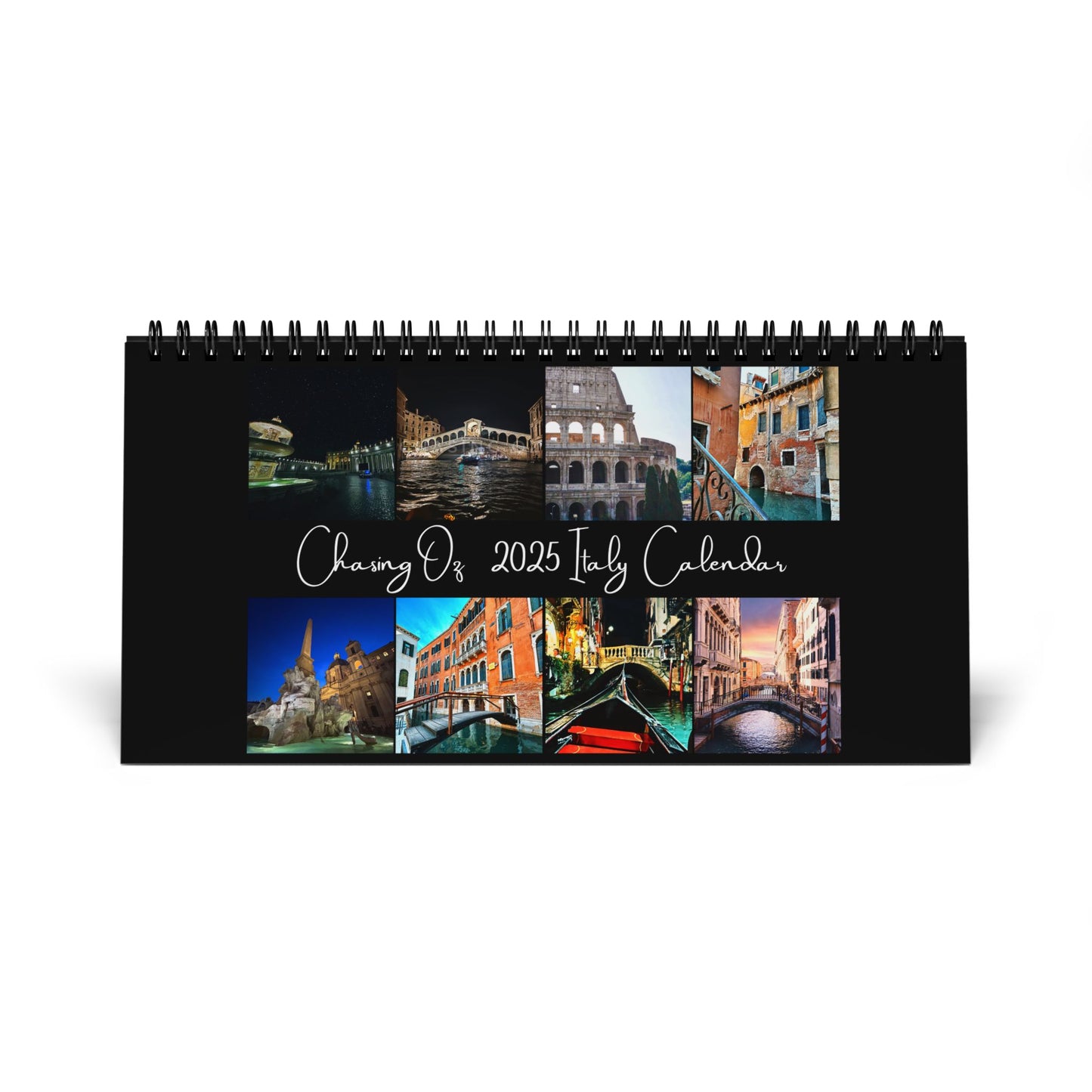 Chasing Oz Art Italy 2025 Desktop Calendar