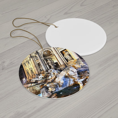 Trevi Fountain - Ceramic Ornament