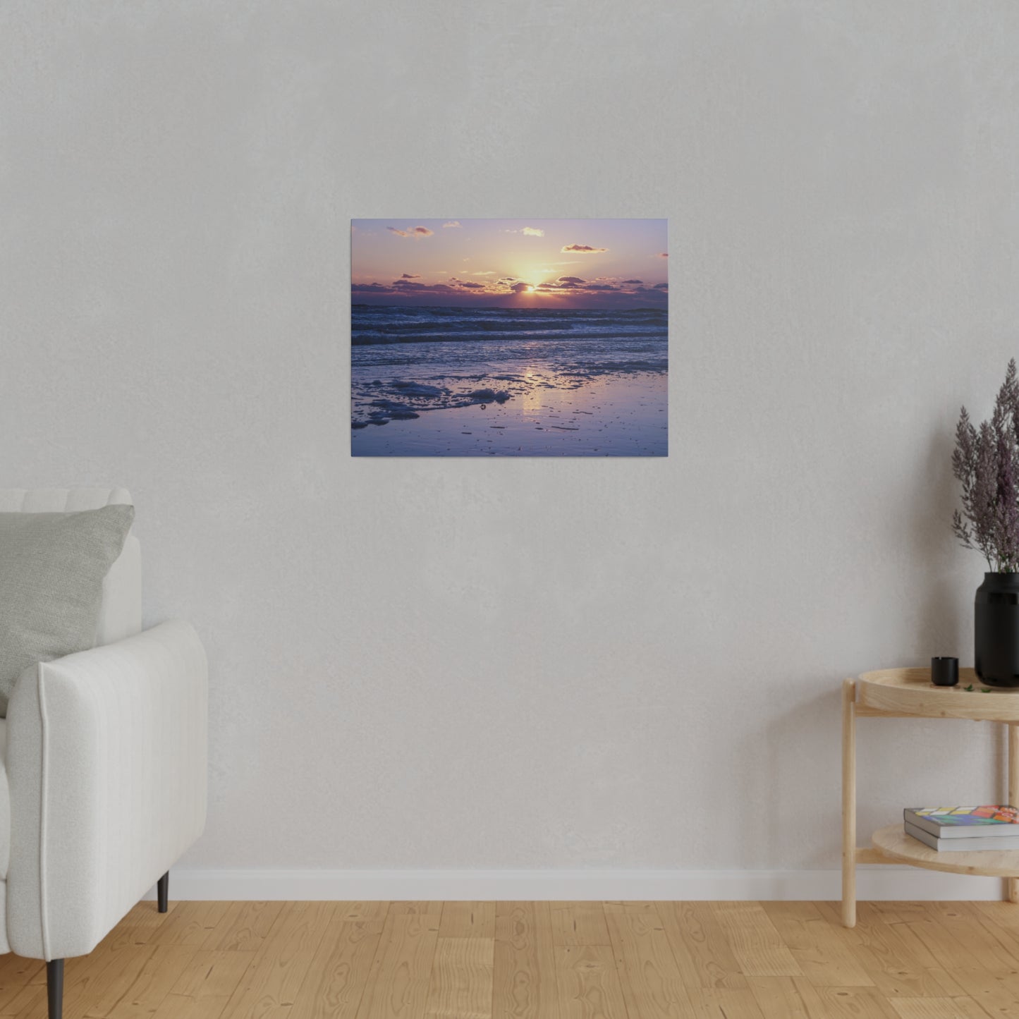 Chasing Oz Art Atlantic Sunrise Matte Canvas Stretched - 0.75"