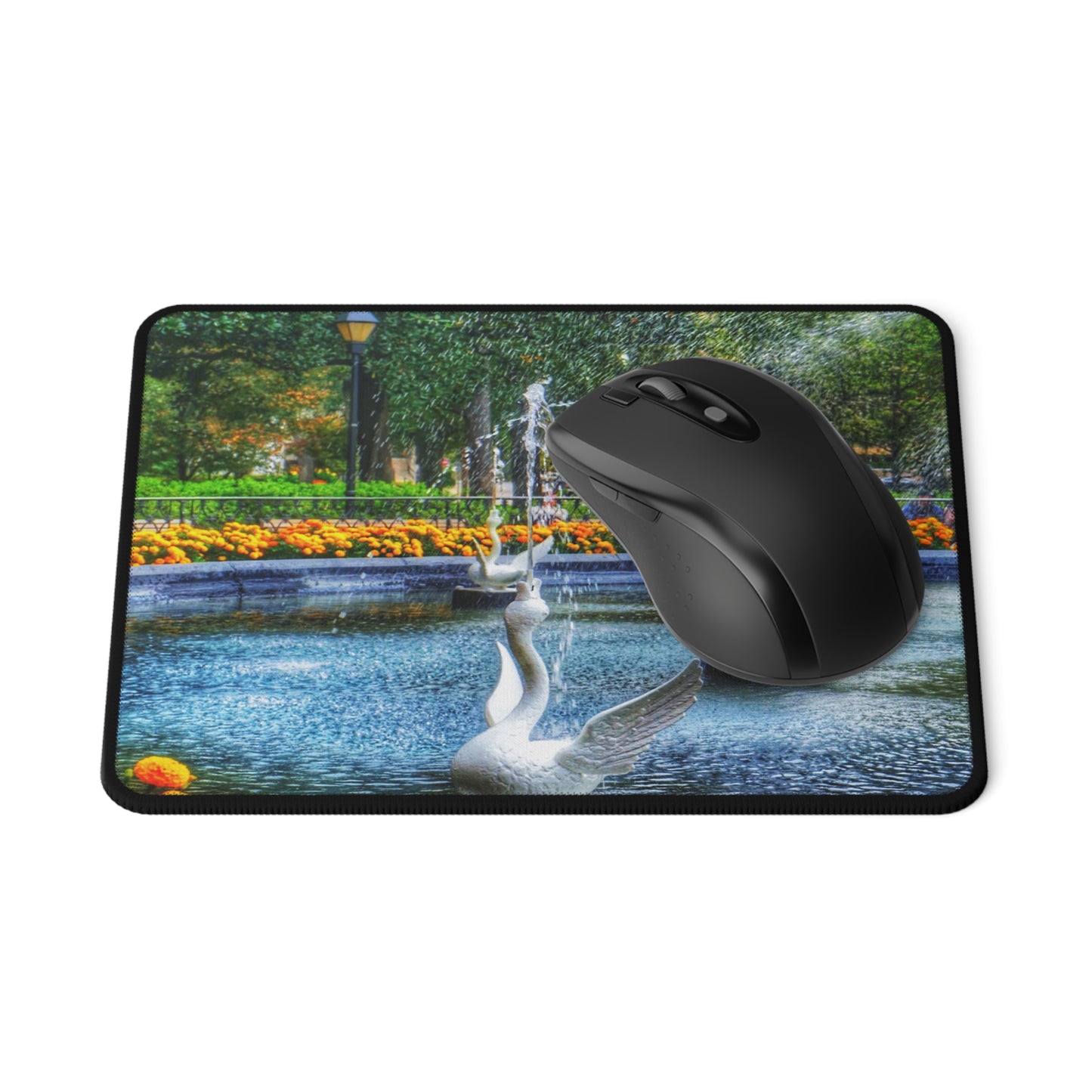 Forsyth Park Fountain Non-Slip Mouse Pad