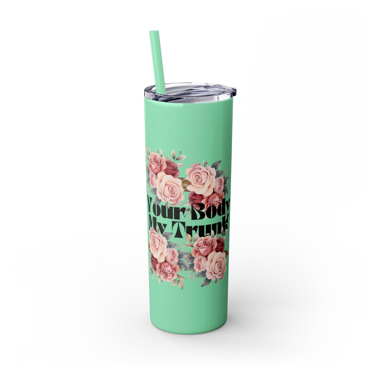 I Will Light You on Fire - Skinny Tumbler w/ Straw - 20oz