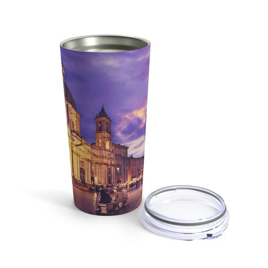 Navona Square Sunset - Tumbler 20oz