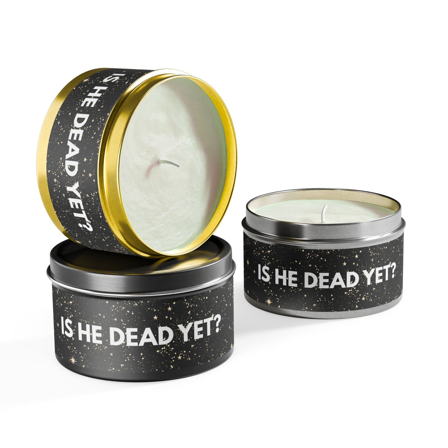 Is He Dead Yet? - Tin Candle