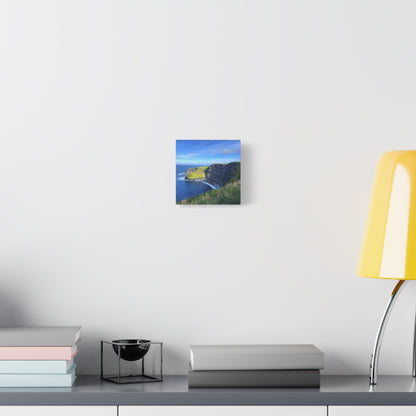 Cliffs of Moher Coastal Scene - Matte Stretched Canvas Print (1.25")