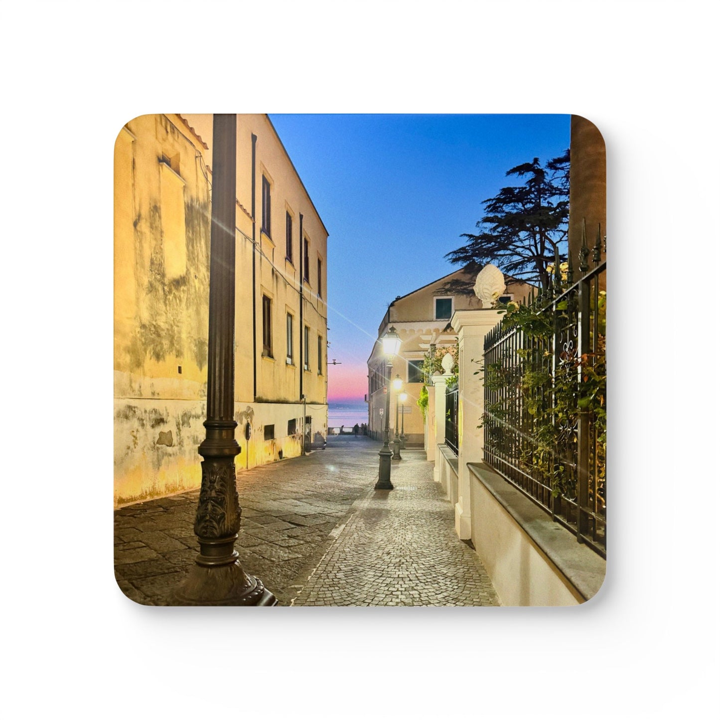 Sorrento Sunset Streets Coasters (Set of 4)