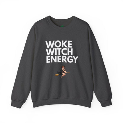 Woke Witch Energy - Crewneck Sweatshirt