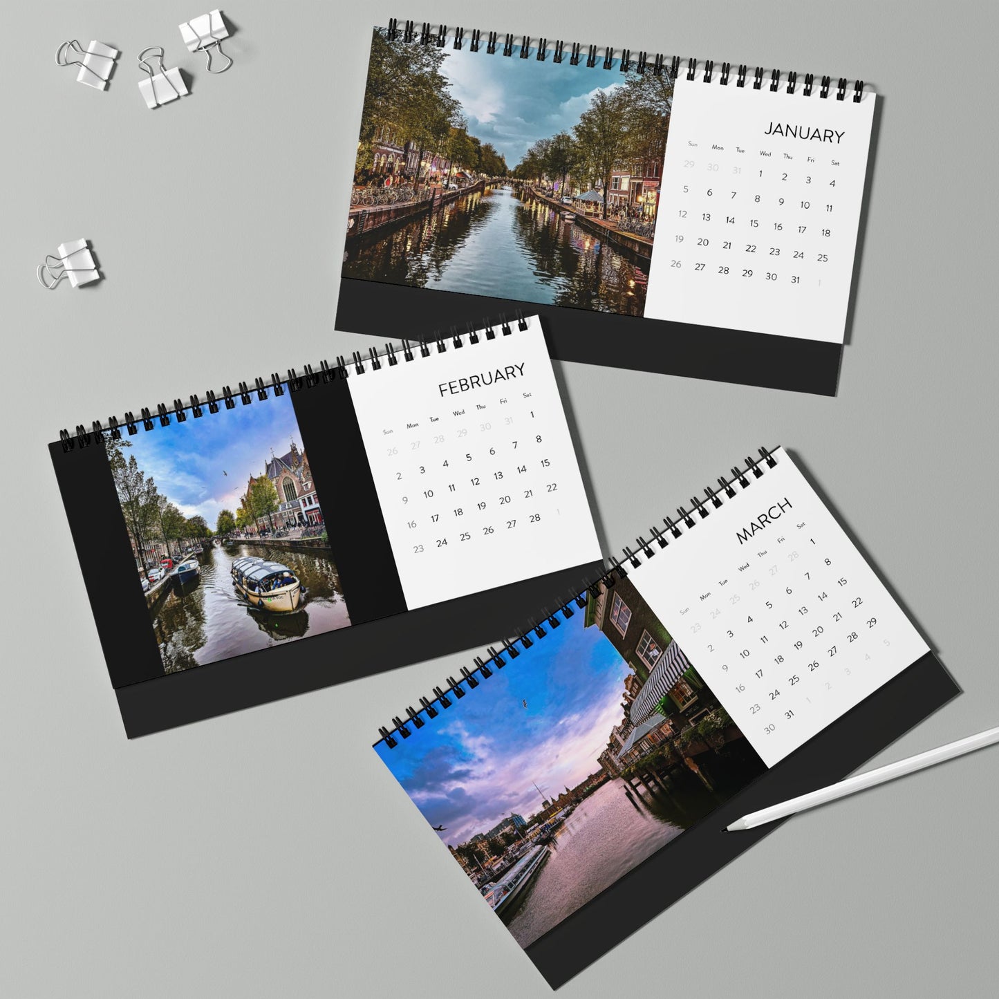 Chasing Oz Amsterdam 2025 Desktop Calendar