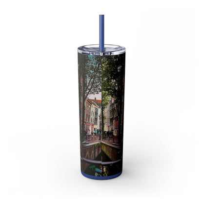 Amsterdam Canal - Tumbler with Straw- 20oz