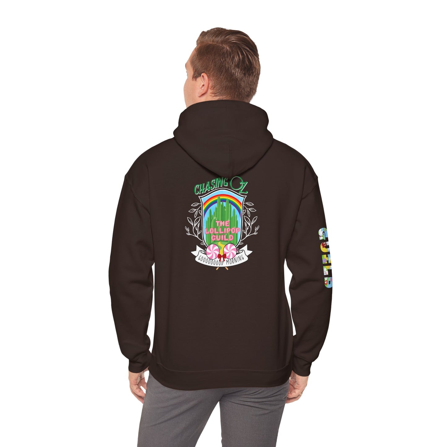 Lollipop Guild Design on Back - Unisex Hoodie