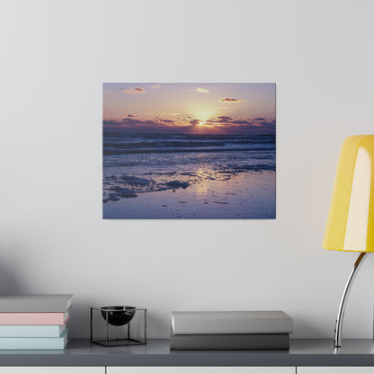 Chasing Oz Art Atlantic Sunrise Matte Canvas Stretched - 0.75"