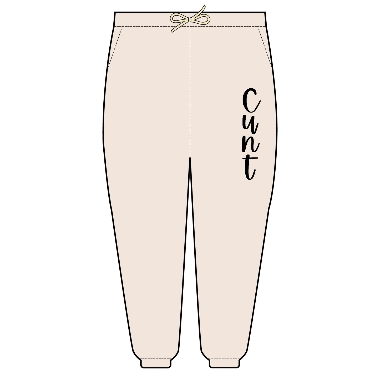 Cunt - Unisex Lightweight Fleece Sweatpants