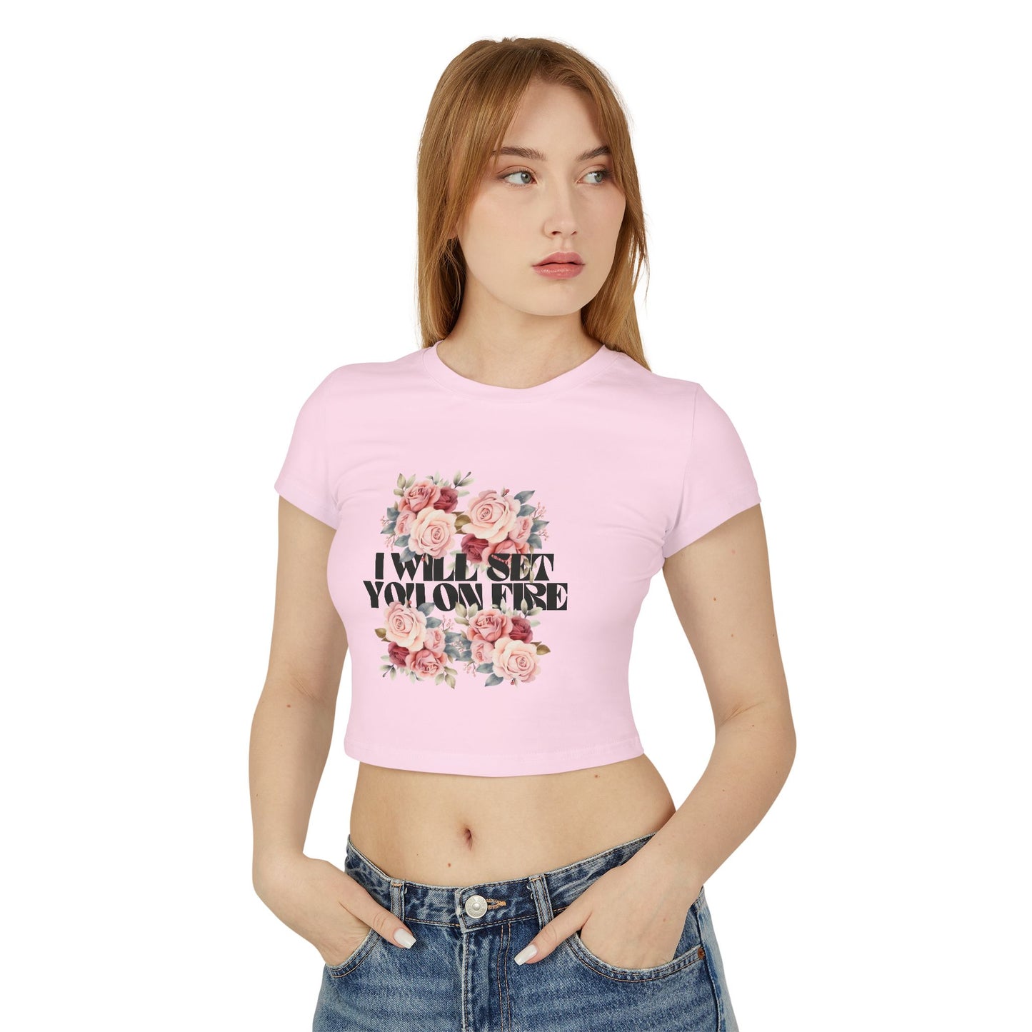 I Will Set You on Fire - Women's Baby Doll Tee