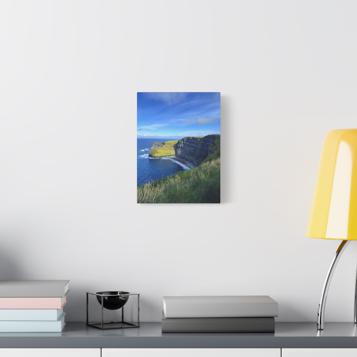 Cliffs of Moher Coastal Scene - Matte Stretched Canvas Print (1.25")
