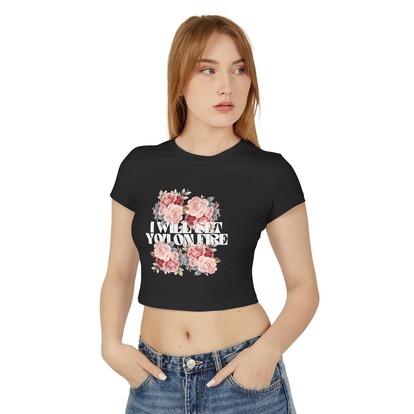 I Will Set You on Fire - Women's Baby Doll Tee