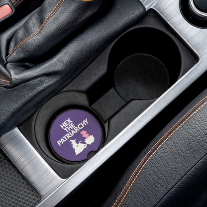 Hex the Patriarchy - Soapstone Car Coaster