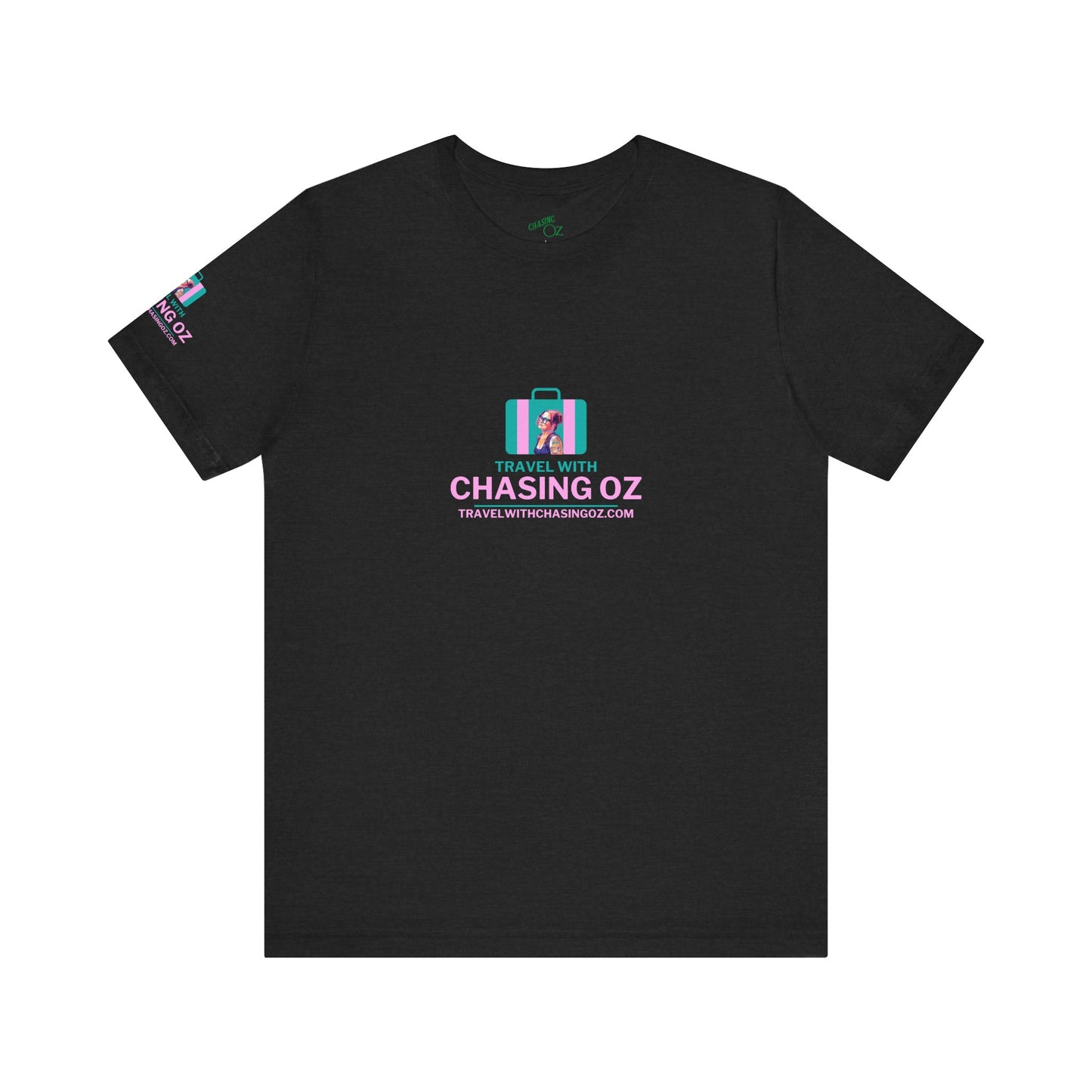 Travel with Chasing Oz - Unisex Jersey Tee