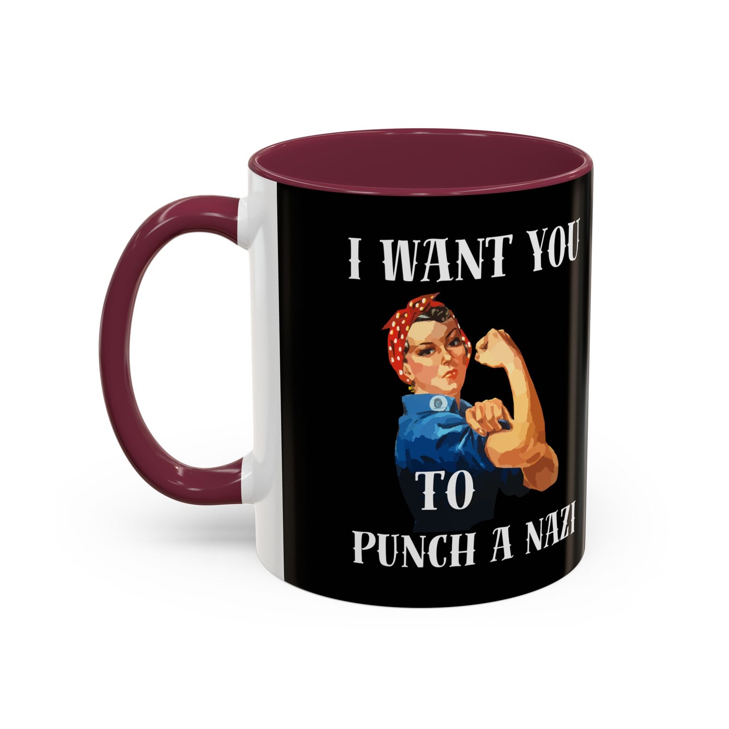 I Want You to Punch a Nazi – Mug