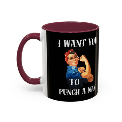 I Want You to Punch a Nazi – Mug
