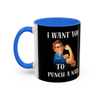 I Want You to Punch a Nazi – Mug