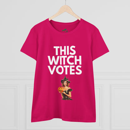 This Witch Votes - Womens Fitted Tee