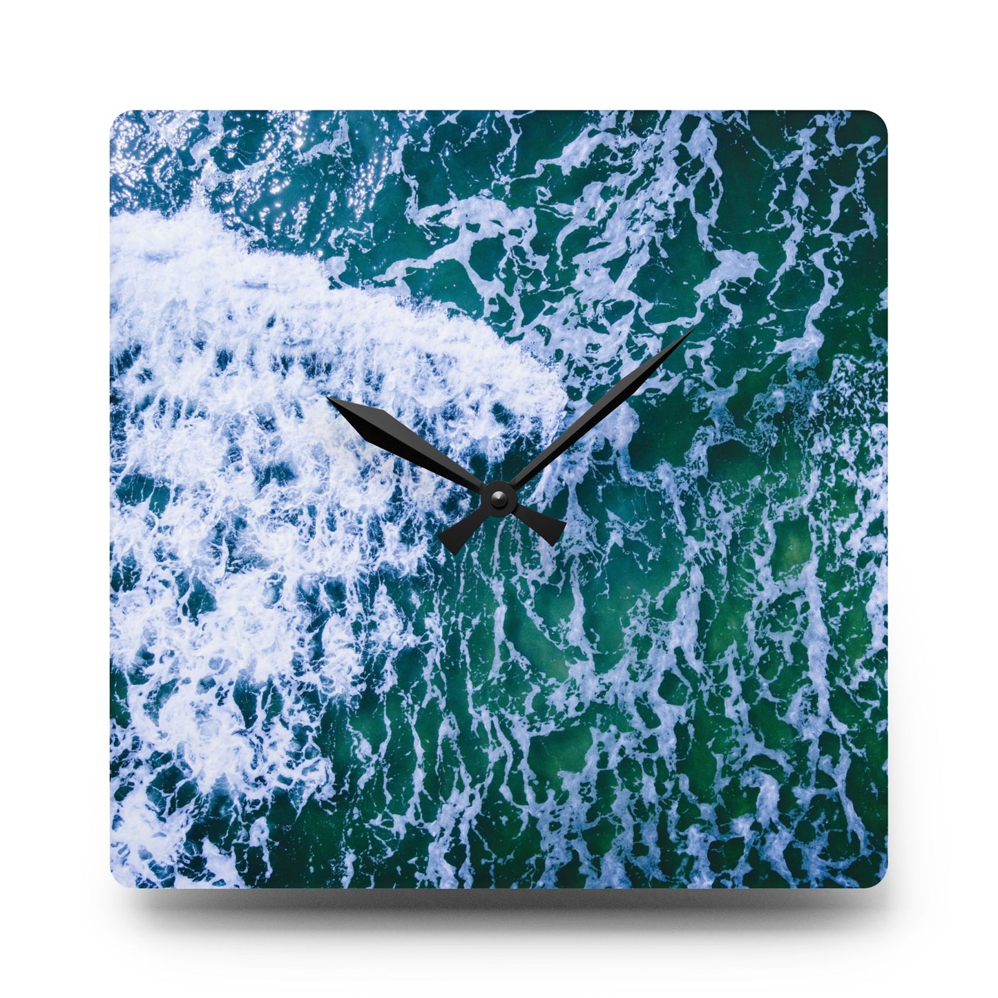 Chasing Oz Art Atlantic Overlook Acrylic Wall Clock