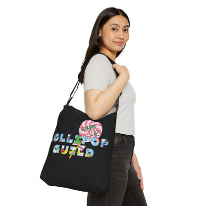 Black Lollipop Guild -Adjustable Tote