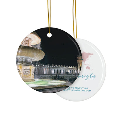 Vatican at Dark by Chasing Oz - Double-sided Ceramic Ornaments