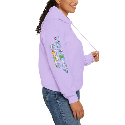 Lollipop Guild Design on Back - Unisex Hoodie