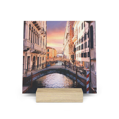 Chasing Oz Art Venice Sunset Gallery Board with Stand