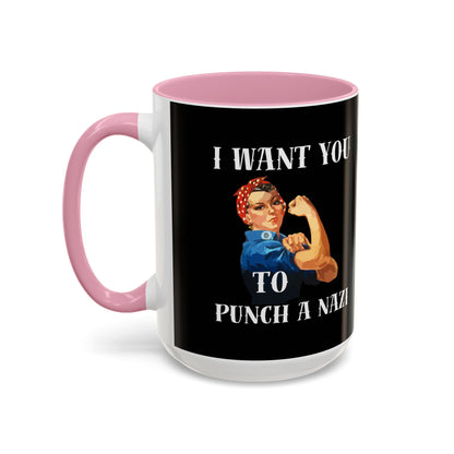 I Want You to Punch a Nazi – Mug