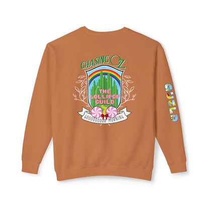 Lollipop Guild Logo on the Back - Unisex Crewneck Sweatshirt