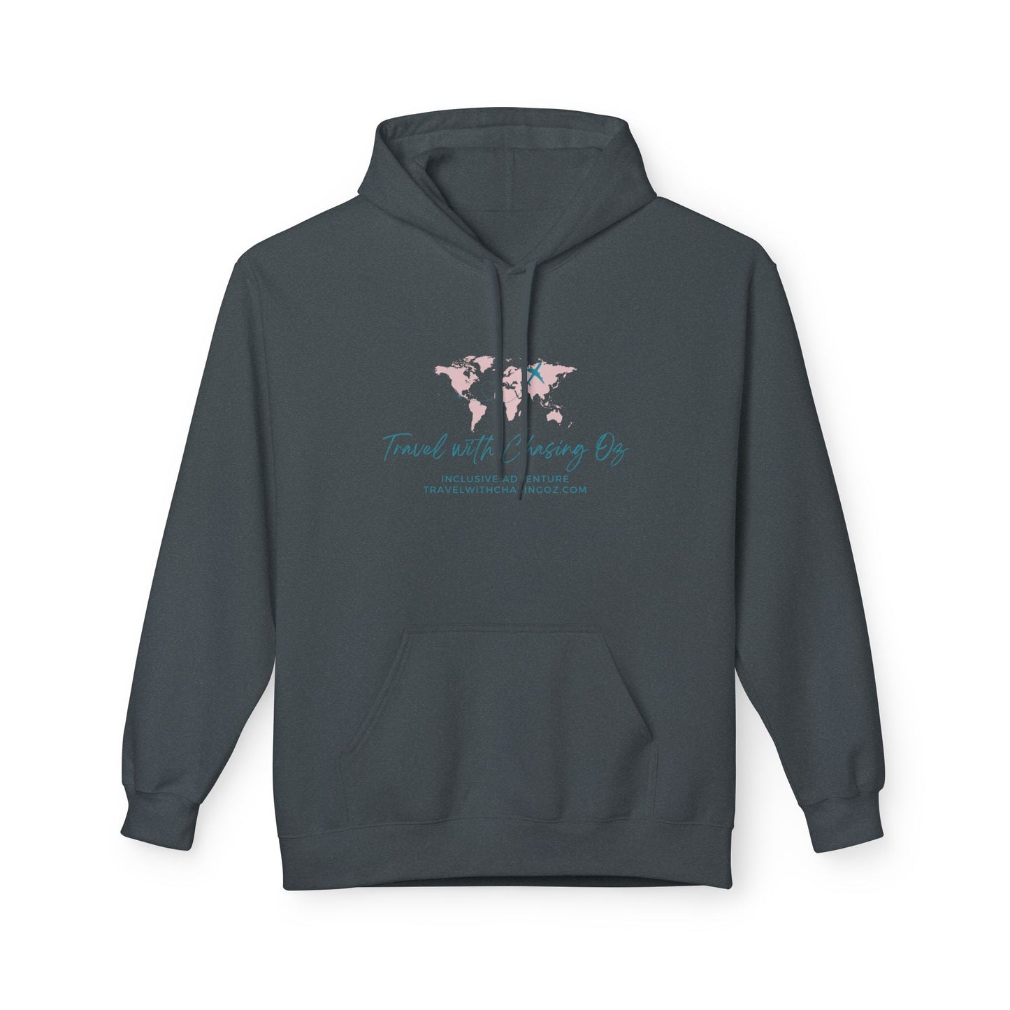 Travel with Chasing Oz - Softstyle Fleece Hoodie