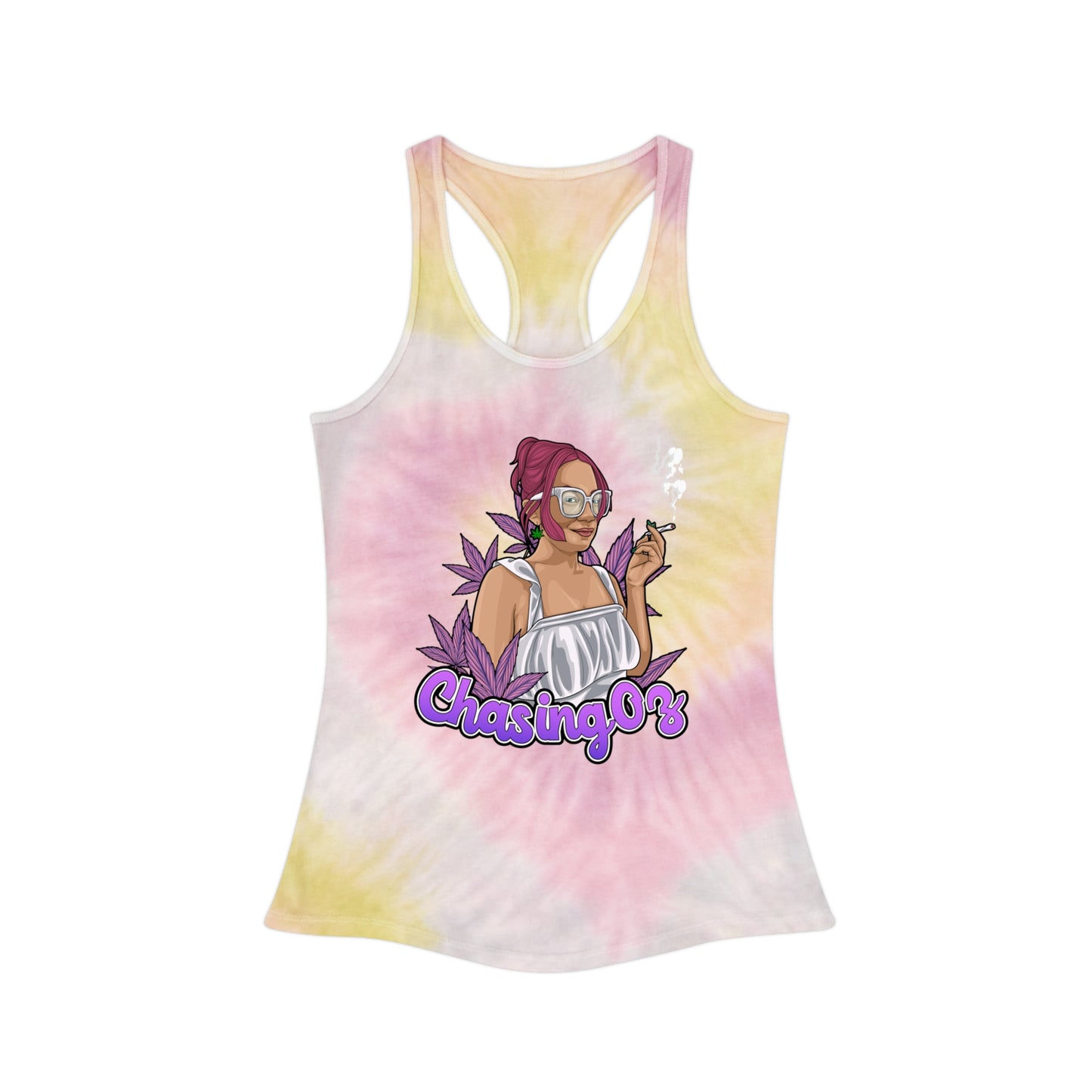 Chasing Oz Tie Dye  - Racerback Tank Top