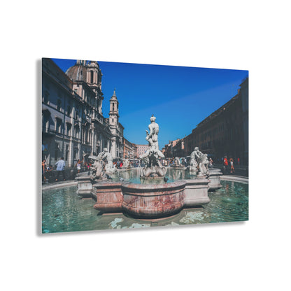 Chasing Oz Art Navona Square Fountain Acrylic Prints