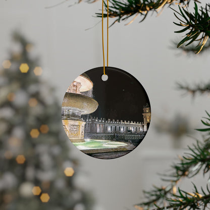 Vatican at Dark by Chasing Oz - Double-sided Ceramic Ornaments