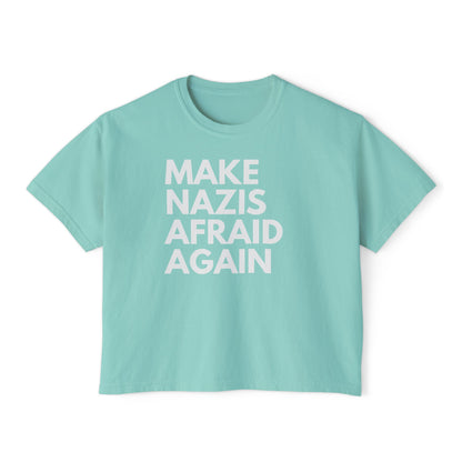 Make Nazis Afraid Again - Women's Cotton Tee