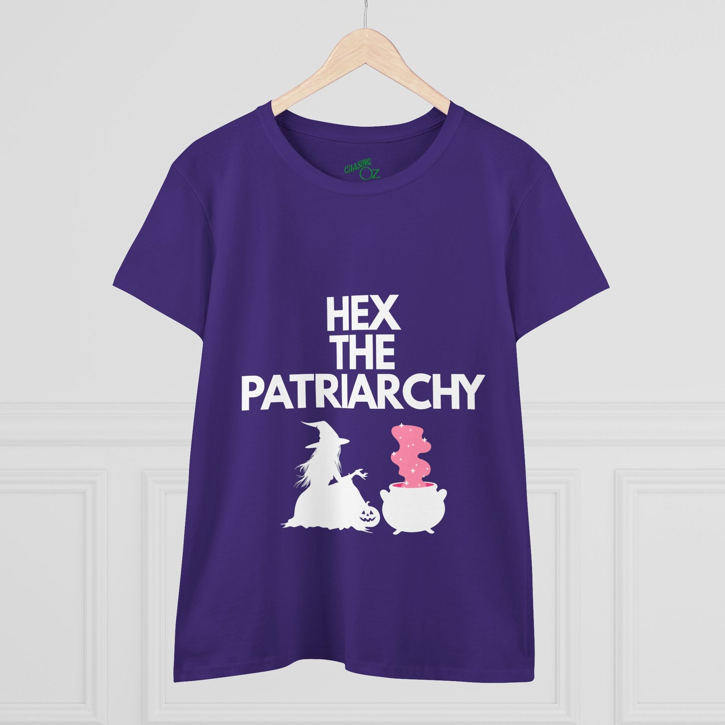 Hex the Patriarchy - Womens Fitted Tee