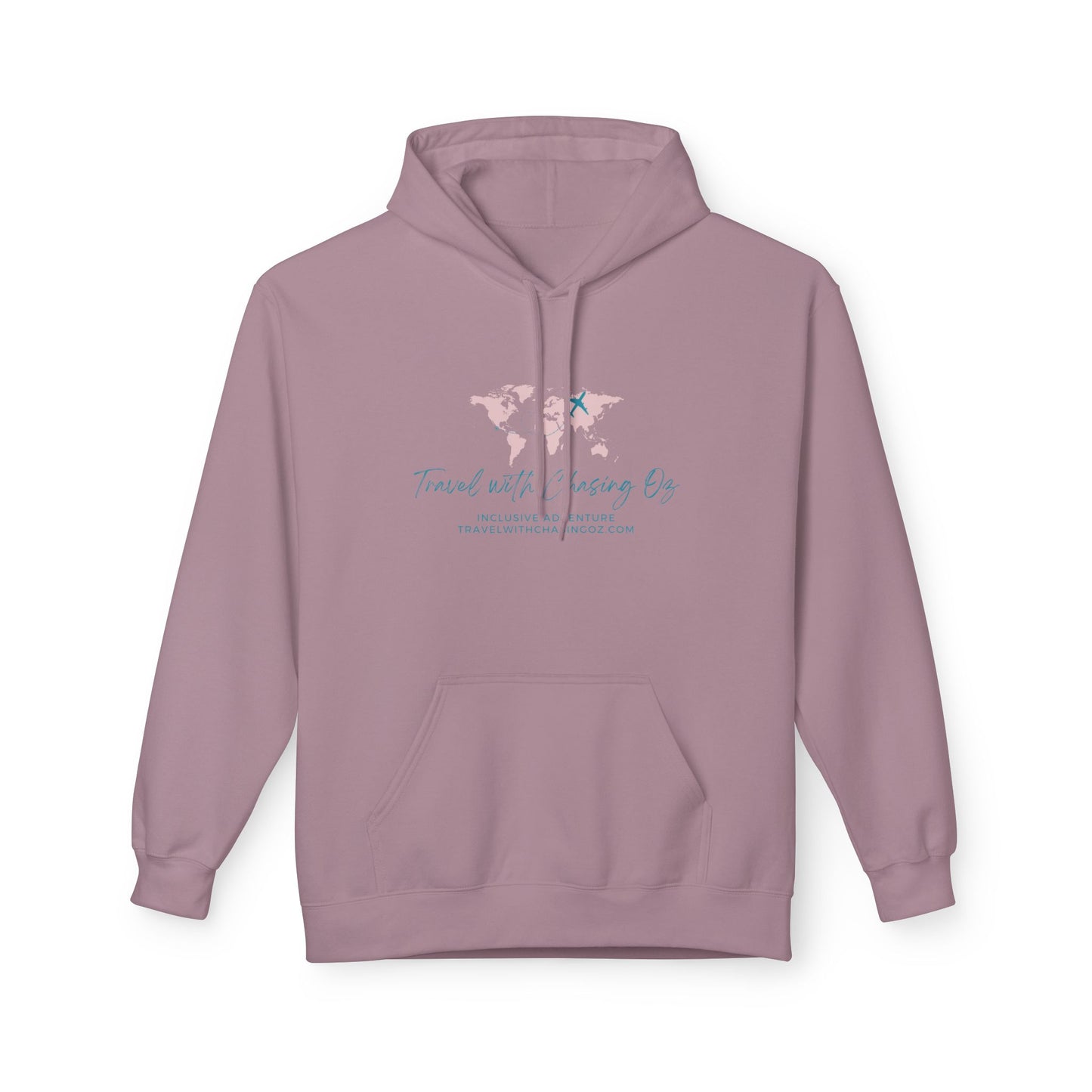 Travel with Chasing Oz - Softstyle Fleece Hoodie