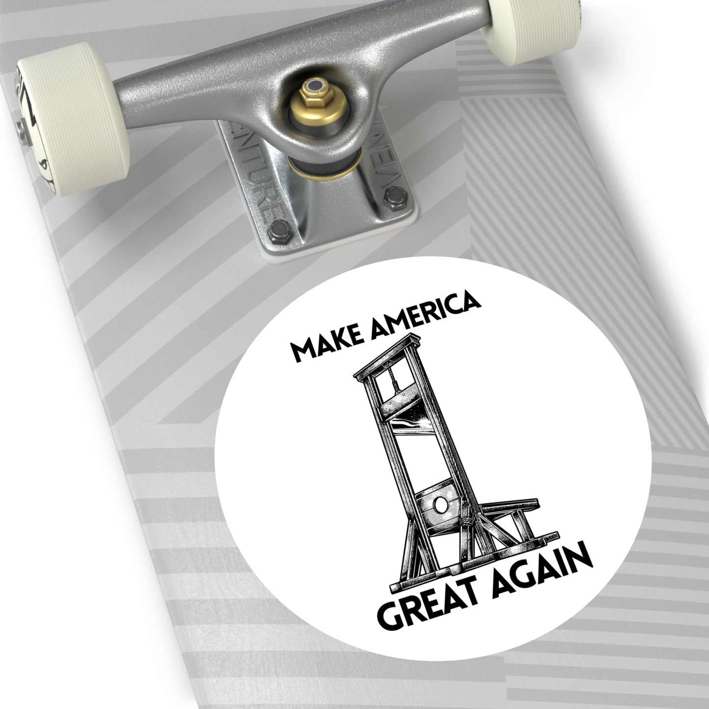 MAGA LOLZ - Round Vinyl Sticker