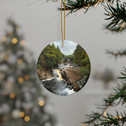 The Summer House Scotland by Chasing Oz - Double-sided Ceramic Ornaments