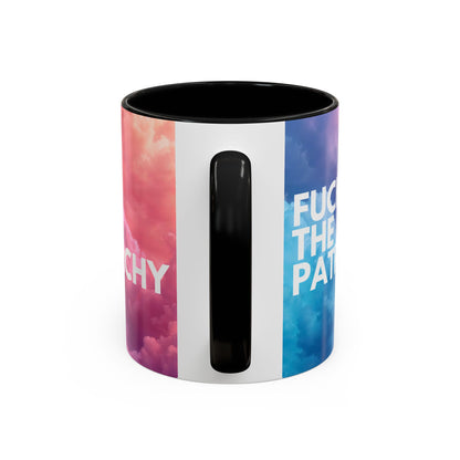 F the Patriarchy - Accent Coffee Mug