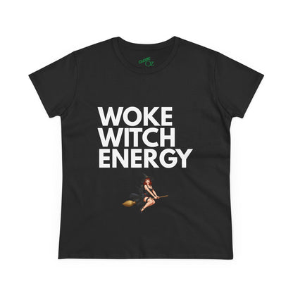 Woke Witch Energy - Womens Fitted Tee