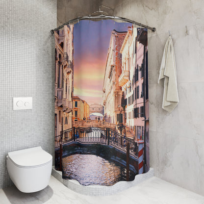 Chasing Oz Art Venice Sunset Shower Curtain