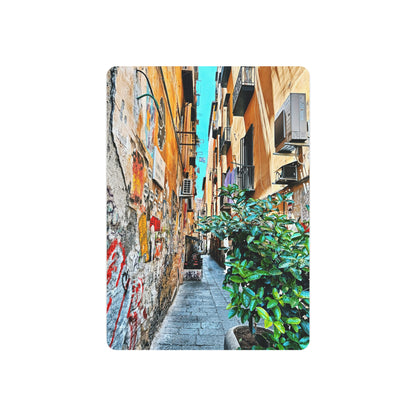 Italian Alleyway - Metal Wall Art