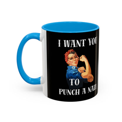 I Want You to Punch a Nazi – Mug